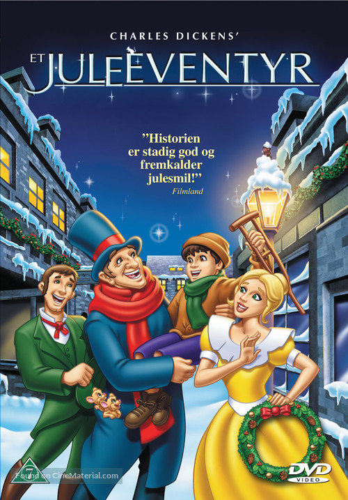 Christmas Carol - Danish DVD movie cover