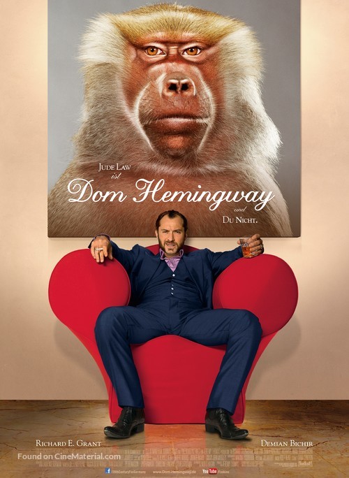 Dom Hemingway - German Movie Poster