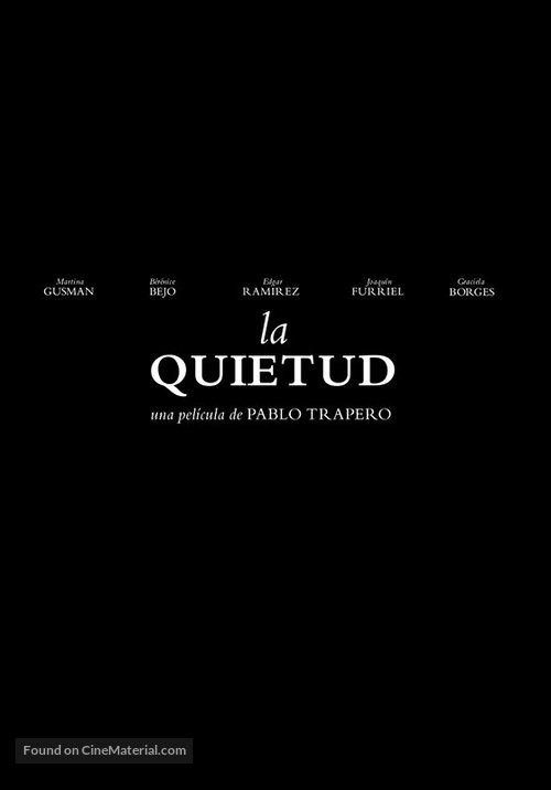 La quietud - Argentinian Movie Poster