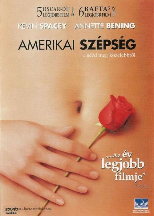 American Beauty - Hungarian DVD movie cover