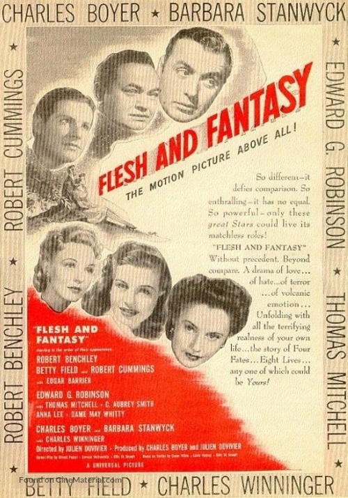 Flesh and Fantasy - Movie Poster