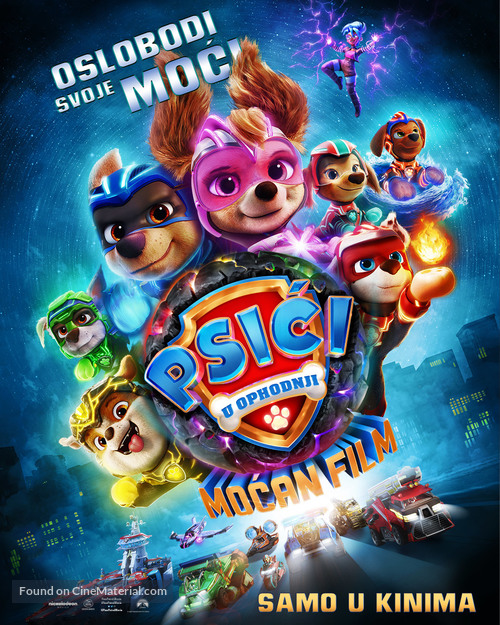 PAW Patrol: The Mighty Movie - Croatian Movie Poster