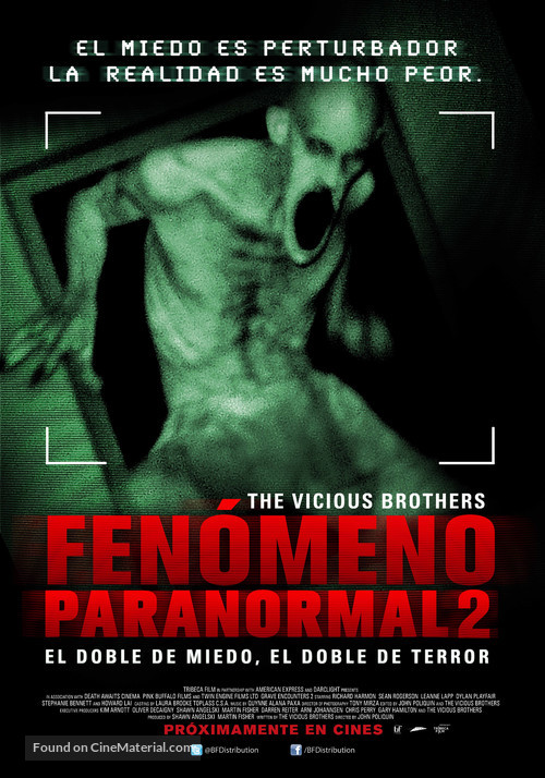 Grave Encounters 2 - Chilean Movie Poster