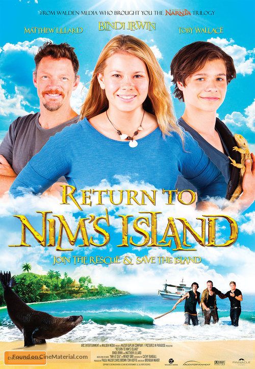 Return to Nim&#039;s Island - Australian Movie Poster