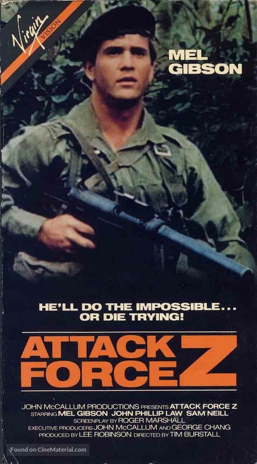 Attack Force Z - VHS movie cover