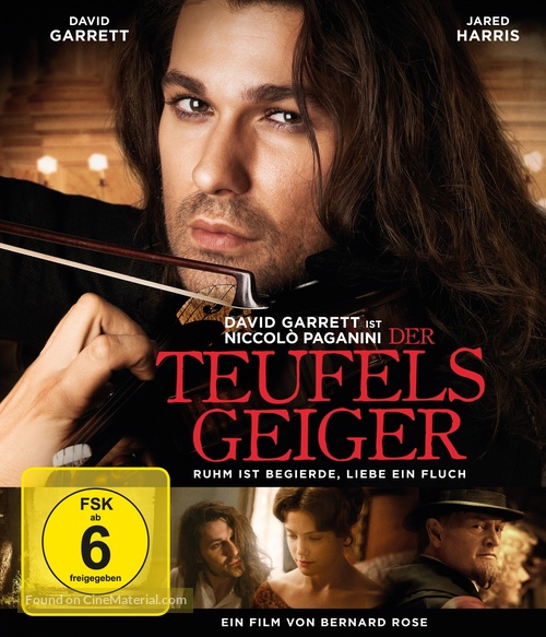 The Devil&#039;s Violinist - German Movie Cover