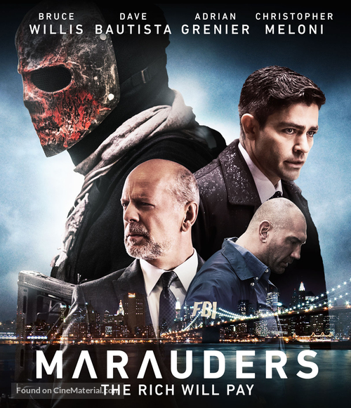 Marauders - Canadian Blu-Ray movie cover