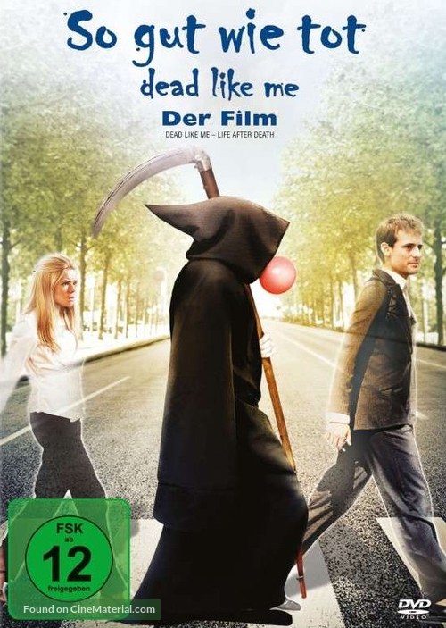 Dead Like Me: Life After Death - German DVD movie cover