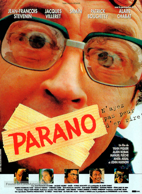 Parano - French Movie Poster