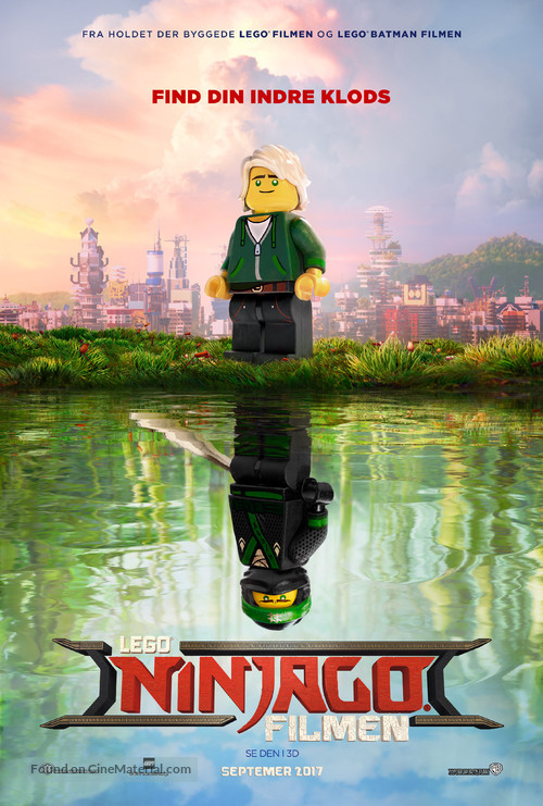 The Lego Ninjago Movie - Danish Movie Poster