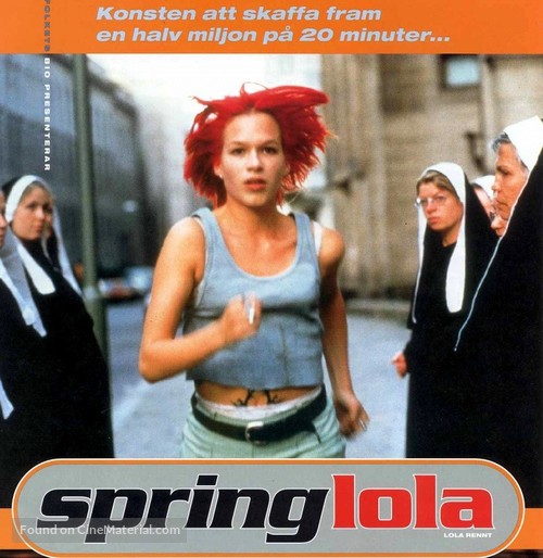 Lola Rennt - Dutch Movie Poster