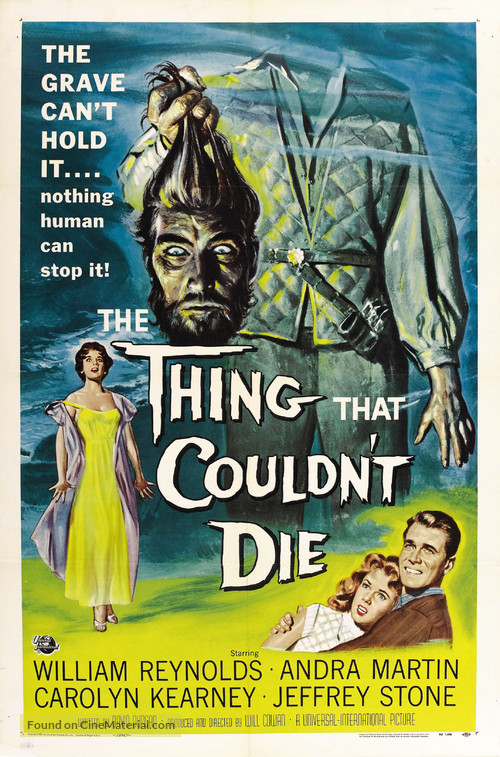 The Thing That Couldn&#039;t Die - Movie Poster