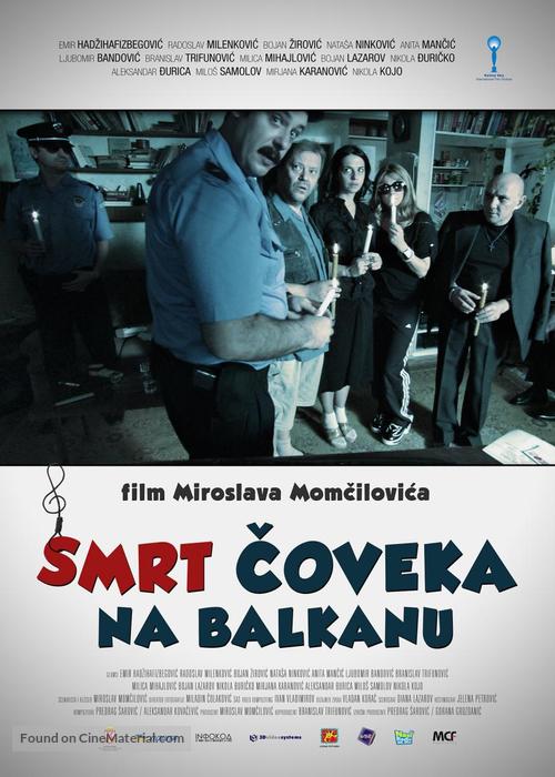 Smrt coveka na Balkanu - Serbian Movie Poster