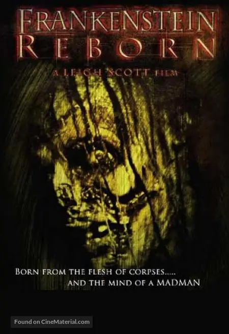 Frankenstein Reborn - DVD movie cover