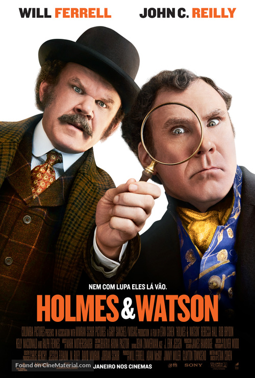 Holmes &amp; Watson - Portuguese Movie Poster