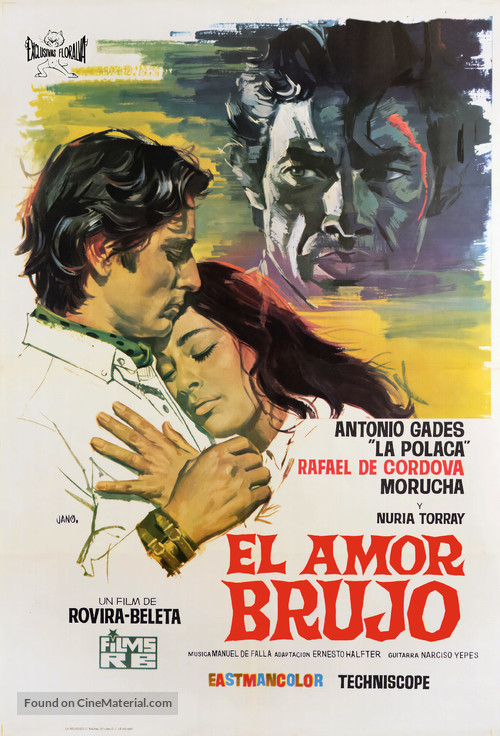El amor brujo - Spanish Movie Poster