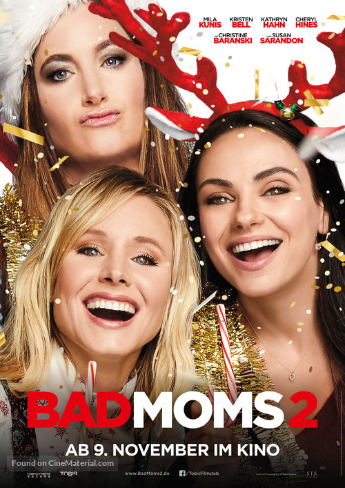 A Bad Moms Christmas - German Movie Poster