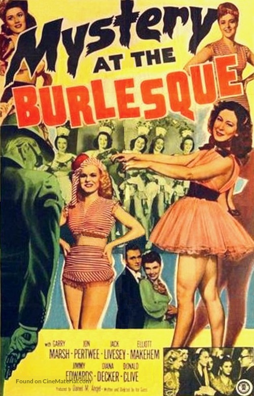 Mystery at the Burlesque - Movie Poster