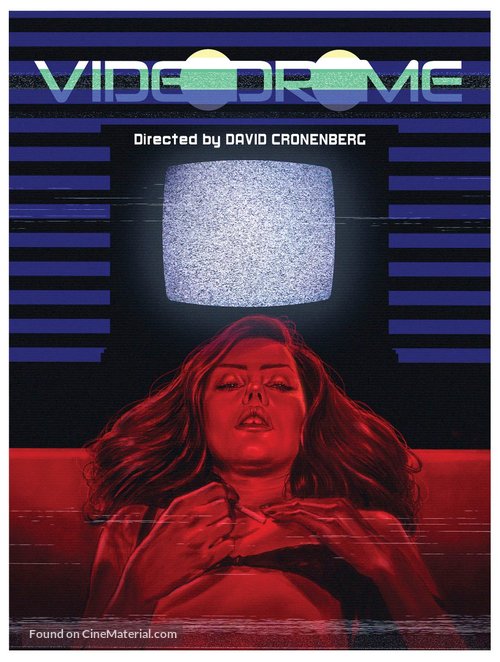 Videodrome - British Blu-Ray movie cover