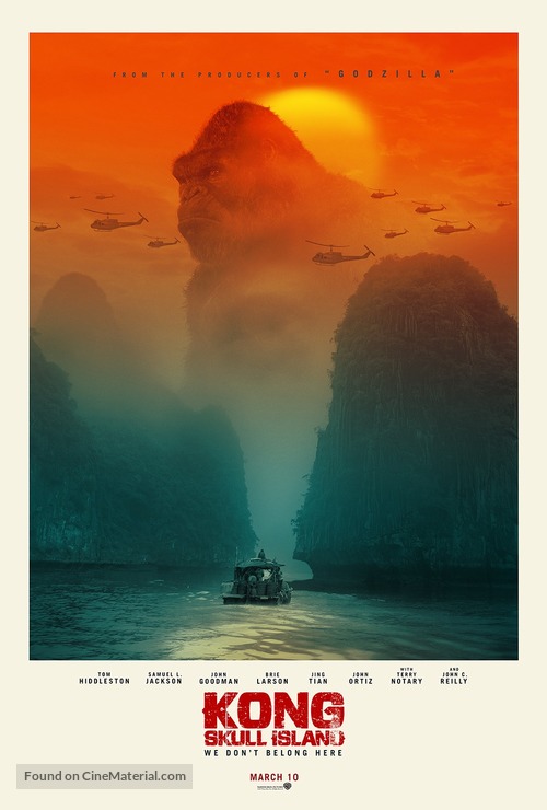 Kong: Skull Island - Movie Poster