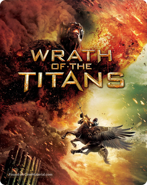 Wrath of the Titans - Japanese Blu-Ray movie cover