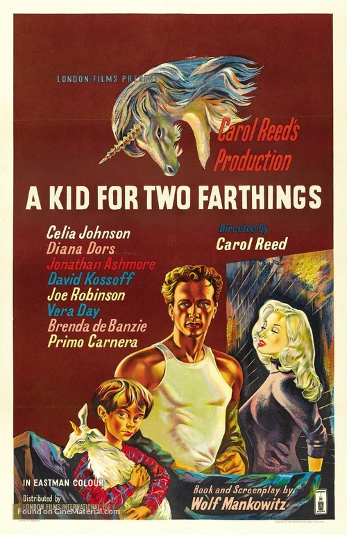 A Kid for Two Farthings - British Movie Poster