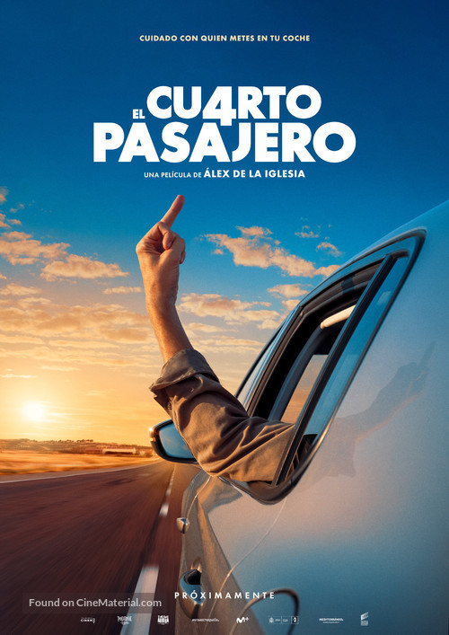 El cuarto pasajero - Spanish Movie Poster