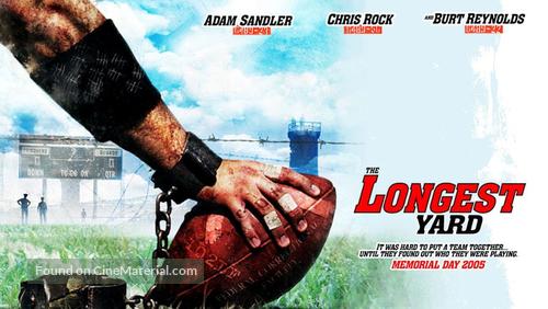 The Longest Yard - British poster