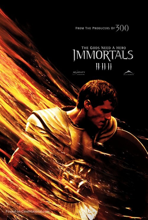 Immortals - Canadian Movie Poster