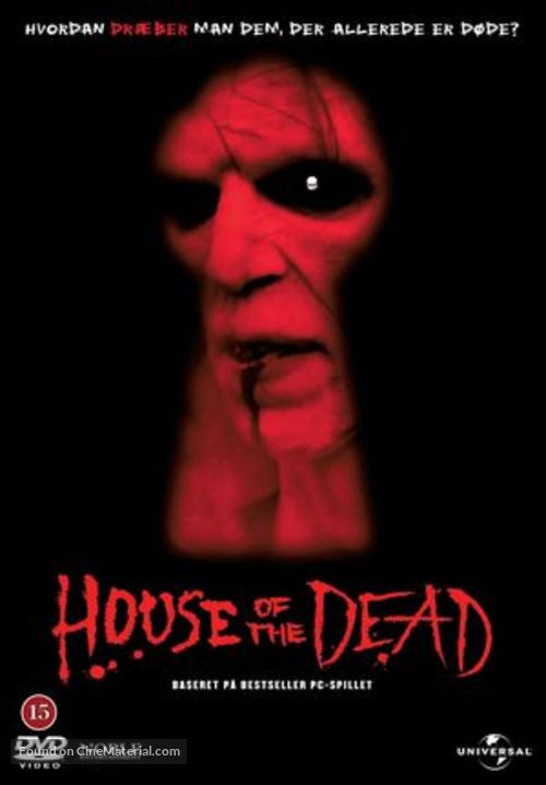 House of the Dead - Danish DVD movie cover