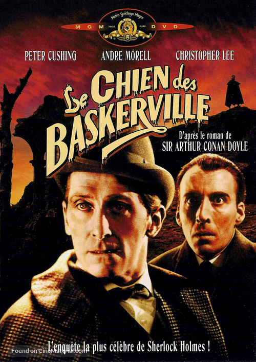 The Hound of the Baskervilles - French DVD movie cover