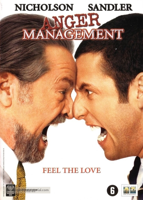 Anger Management - Dutch DVD movie cover