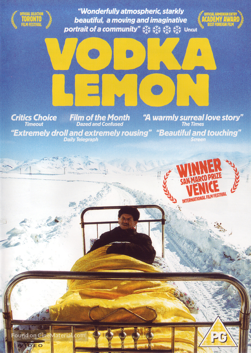 Vodka Lemon - British DVD movie cover