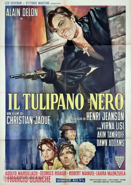 La tulipe noire - Italian Movie Poster