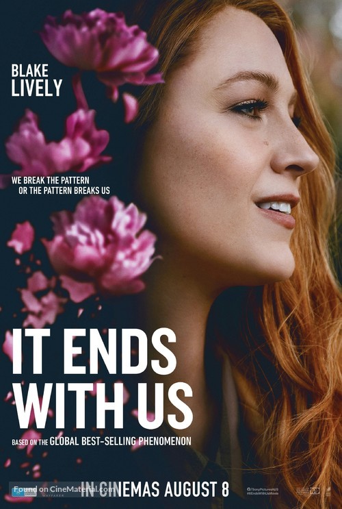 It Ends with Us - Australian Movie Poster