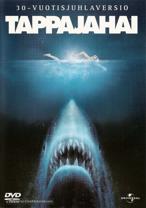 Jaws - Finnish DVD movie cover