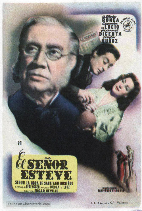 El se&ntilde;or Esteve - Spanish Movie Poster