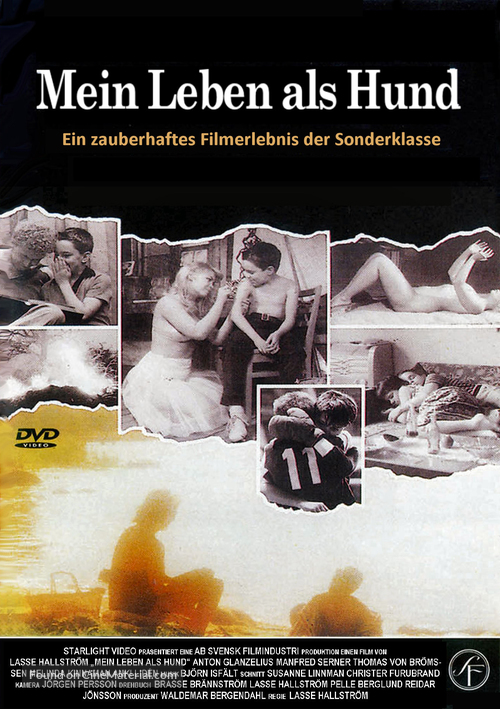 Mitt liv som hund - German Movie Cover