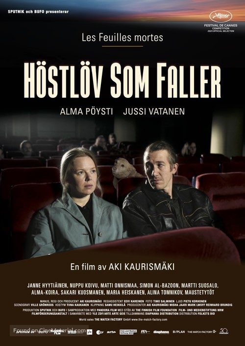 Kuolleet lehdet - Swedish Movie Poster