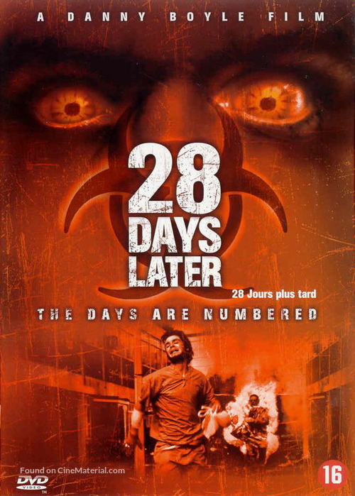 28 Days Later... - Dutch DVD movie cover