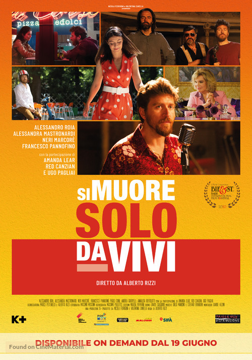 Si muore solo da vivi - Italian Movie Poster