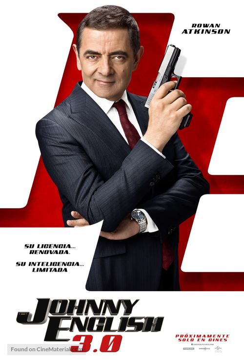 Johnny English Strikes Again - Mexican Movie Poster
