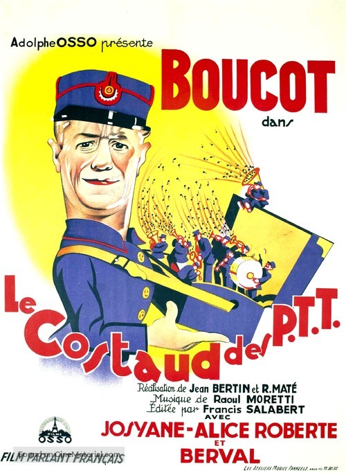 Le costaud des PTT - French Movie Poster