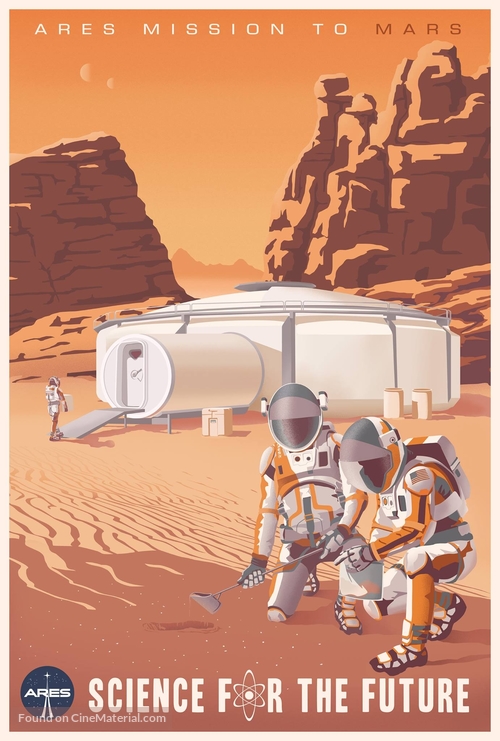 The Martian - Movie Poster