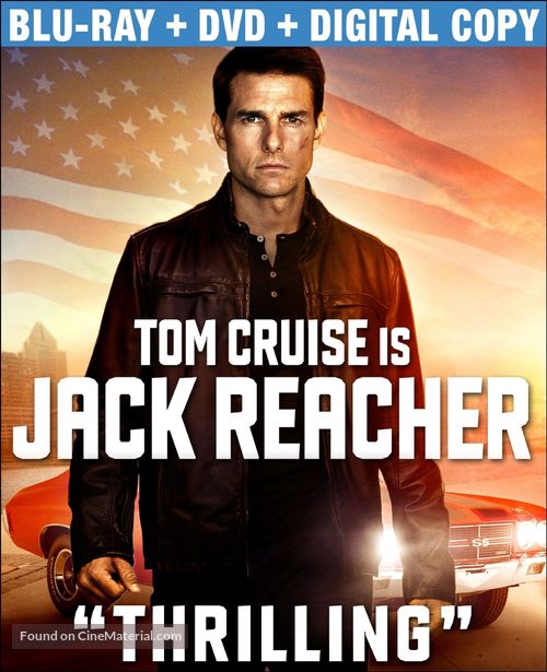 Jack Reacher - Blu-Ray movie cover