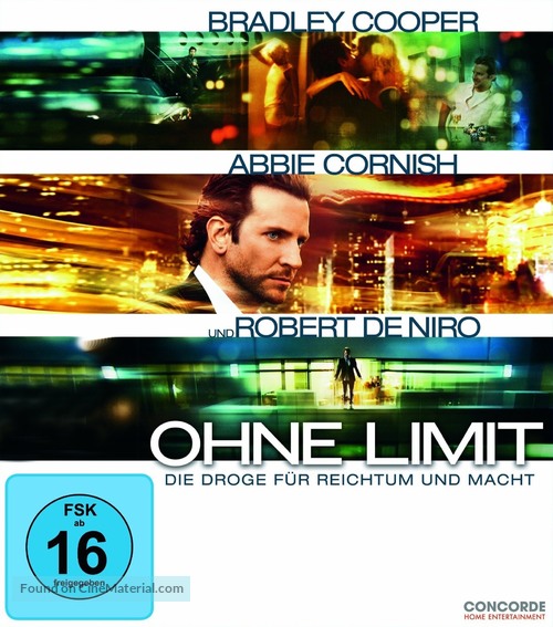 Limitless - German Blu-Ray movie cover