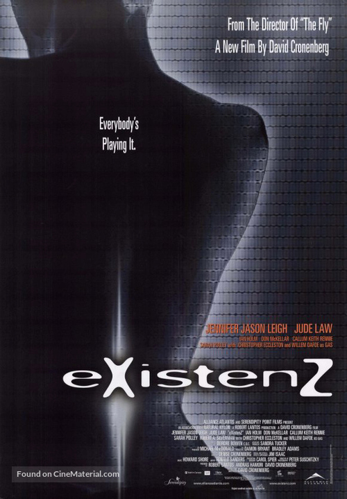 eXistenZ - Canadian Movie Poster