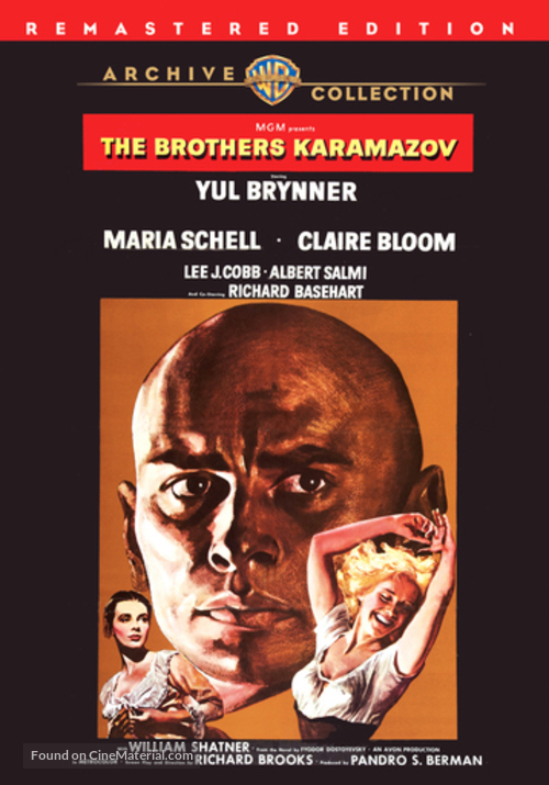 The Brothers Karamazov - DVD movie cover