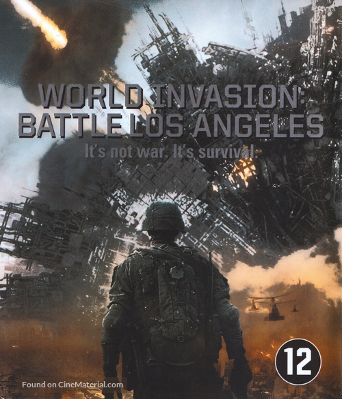 Battle: Los Angeles - Dutch Blu-Ray movie cover
