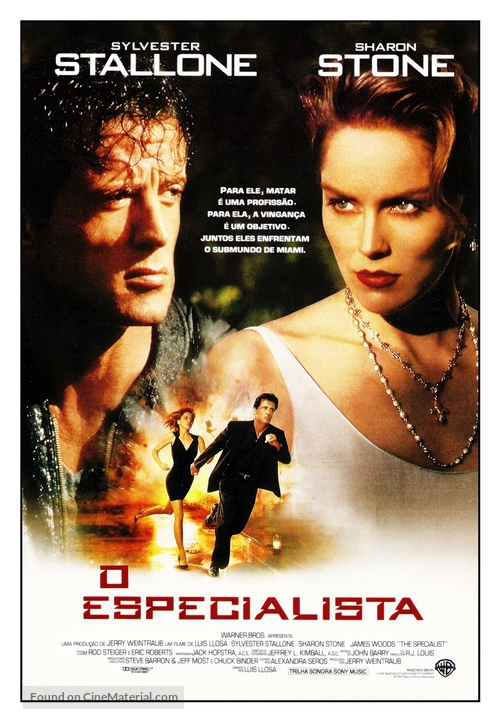 The Specialist - Brazilian Movie Poster